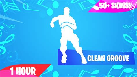 Fortnite Clean Groove Emote 1 Hour Music Download Included New