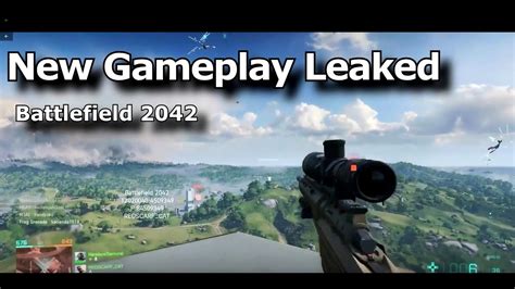 Battlefield 2042 Snipers Leaked Gameplay YouTube