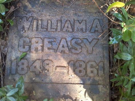 William Alfred Creasy Find A Grave Memorial