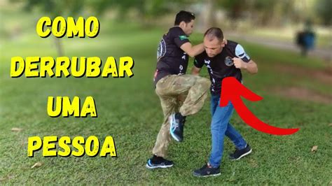 Como Derrubar Uma Pessoa Defesa Pessoal Fight Youtube