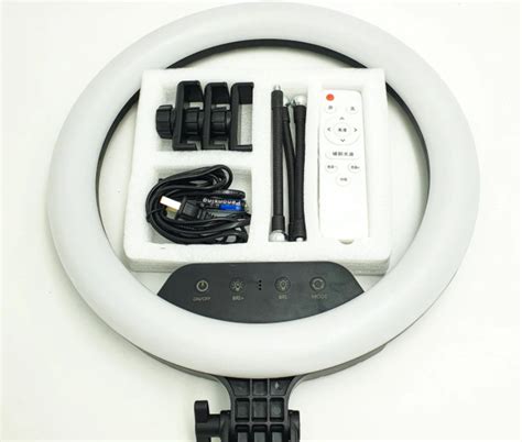 ᐉ Кольцевая лампа Ring Light LED со штативом и пультом 36 см (LS-360 ...