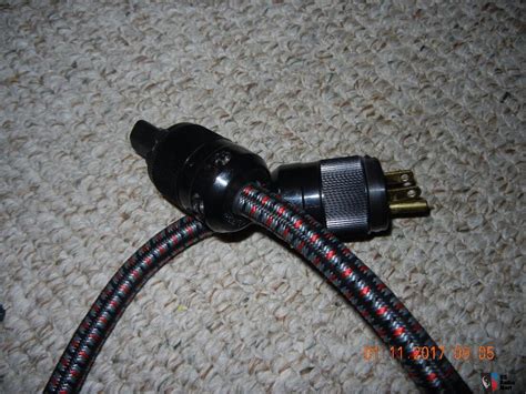 Audioquest NRG-5 power cable w/solid PSC+ and upgraded "Cryo" treated Wattgate connectors ...