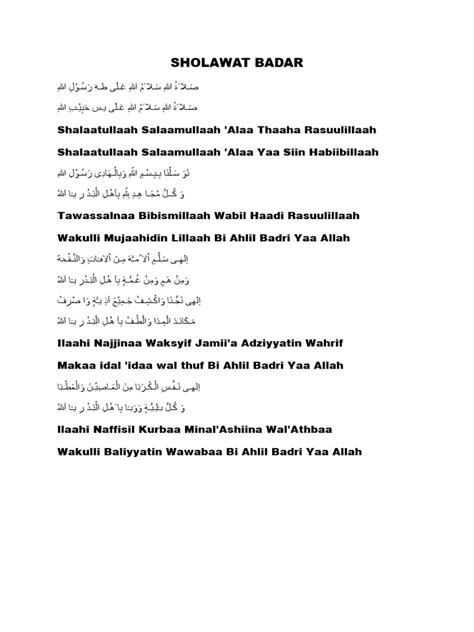 Sholawatan Pdf