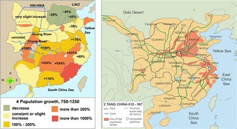 Song And Tang Dynasty Map