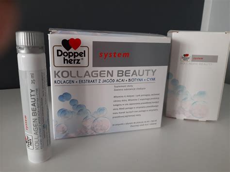 Doppelherz System Kollagen Beauty Kolagen Do Picia Ampu Ek Opinie