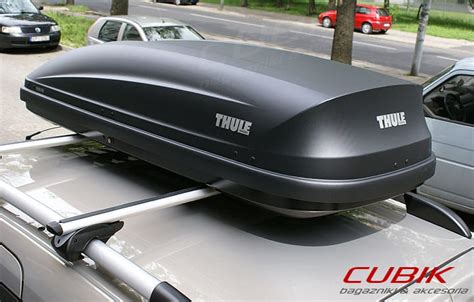 Box Dachowy Thule Pacific Aeroskin Antracyt Cubik