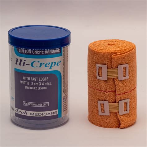 Cotton Stretchable Crepe Bandages For Hospital Size 6cm X 4m At Rs