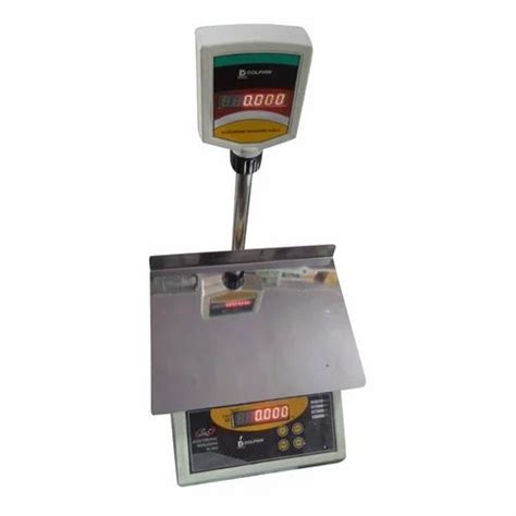 Dolphin Mild Steel Electronic Weighing Scales Model Name Number Dp