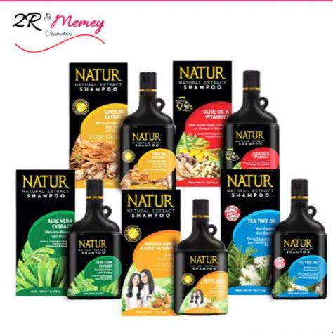 Jual NATUR Natual Extract Shampoo 80ml 140ml 270ml Shopee Indonesia