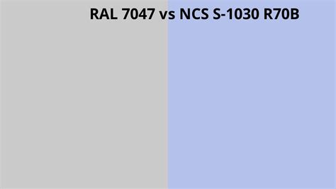 Ral 7047 Vs Ncs S 1030 R70b Ral Colour Chart Uk