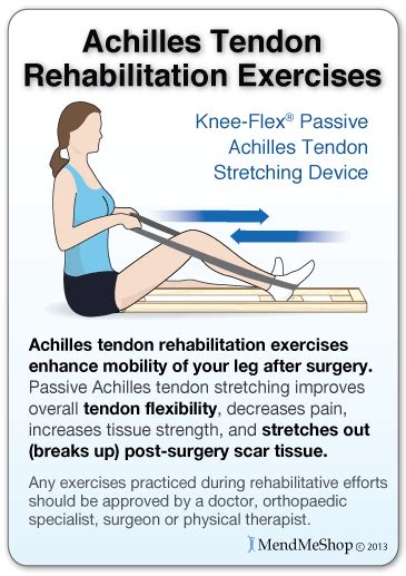 Rehabilitation Achilles Stretch Device For Achilles Tendinitis