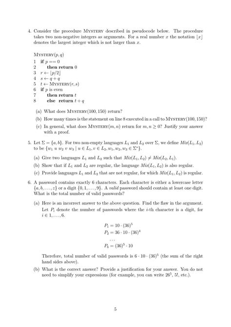 Cmi Entrance Exam Question Paper Msc Phd Computer Science