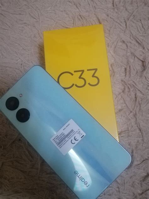 REALME C33 AQUA BLUE 4GB 128GB Mobile Phones Gadgets Mobile