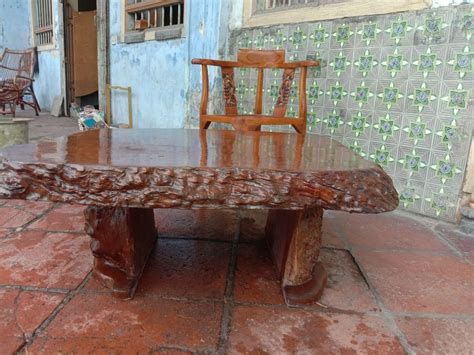 Vintage Wood Slap Table Furniture And Home Living Furniture Tables