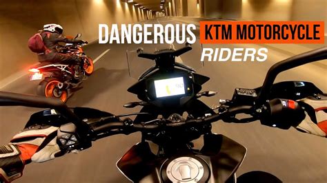 Dangerous Ktm Motorcycle Riders Youtube