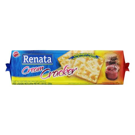 Biscoito Cream Cracker Renata Pacote G Tateno Supermercado