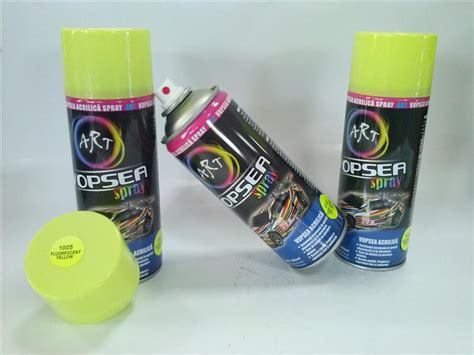 Spray Vopsea Galben Fluorescent