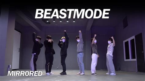 Monsta X Beastmode Dance Cover Practice Mirror Mode