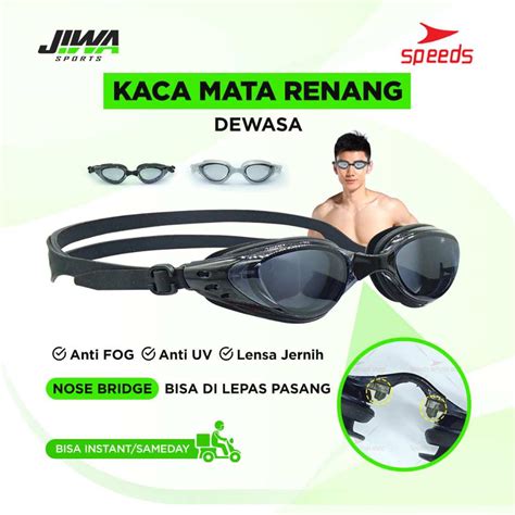 Jual Speeds Kacamata Renang Dewasa Anti Uv Fog Mirrored Lx