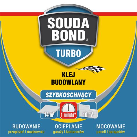 Klej budowlany szybkoschnący Soudabond Easy Turbo 750 ml SOUDAL