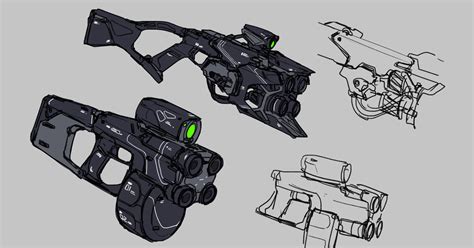 オリジナル Beam Shotgun Pistol R 4のイラスト Pixiv
