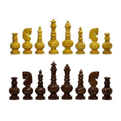 Wooden Chess Coins Indian Chess Coins Indian Surahi Pattern - Etsy