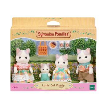 Figurines Sylvanian Families La Famille Chat Latt Figurine Pour