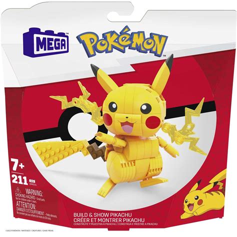 Mega Pokemon Building Toy Kit Pikachu With 1 Action Figure (211 Pieces) | Shop Today. Get it ...