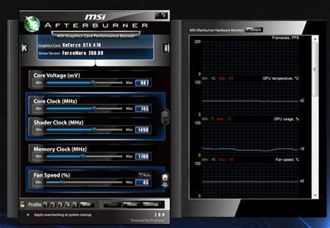 Overclocking With Msi Afterburner Msi Afterburner