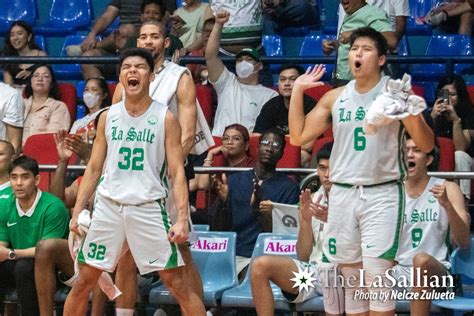 The LaSallian On Twitter PHOTO DLSU Vs NU Basketball FilOil