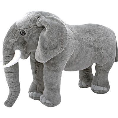 Oversized Stuffed Elephant