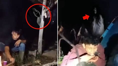 Bikin Merinding Rekaman Penampakan Hantu Terjelas Saat Camping 8