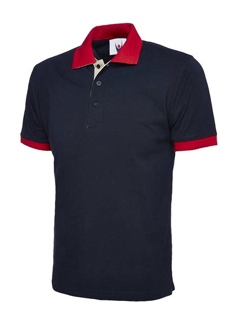 UC107 Contrast Poloshirt Merseyside Industrial Supplies