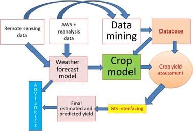 Conceptual Diagram Of Agriculture Management And Decision Support