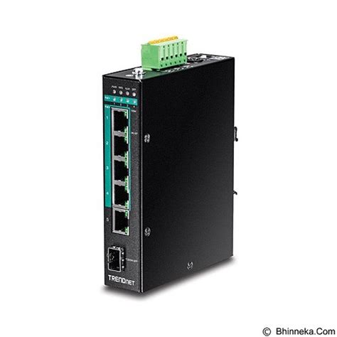 √ Harga Trendnet 5 Port Hardened Industrial Gigabit Poe Din Rail Switch Ti Pg541 Terbaru Bhinneka