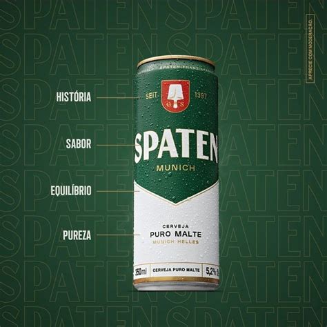 Cerveja Spaten Puro Malte Ml Lata