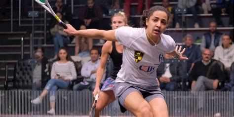 Black Ball Open Rd El Welily Overcomes Fuller Test Psa Squash Tour