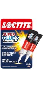 Loctite Super Glue Pinceau Lot De Colle Forte Facile Utiliser