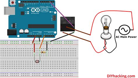 Ldr Sensor Circuit Diagram Arduino