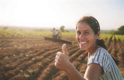 Premium Photo Happy Brazilian Planter Farmers Using Plows To Prepare