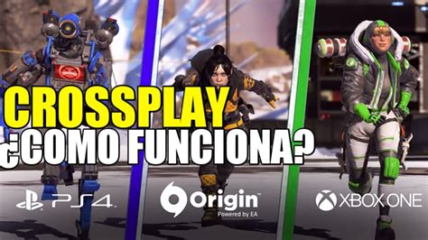 COMO FUNCIONA EL CROSSPLAY APEX LEGENDS YouTube