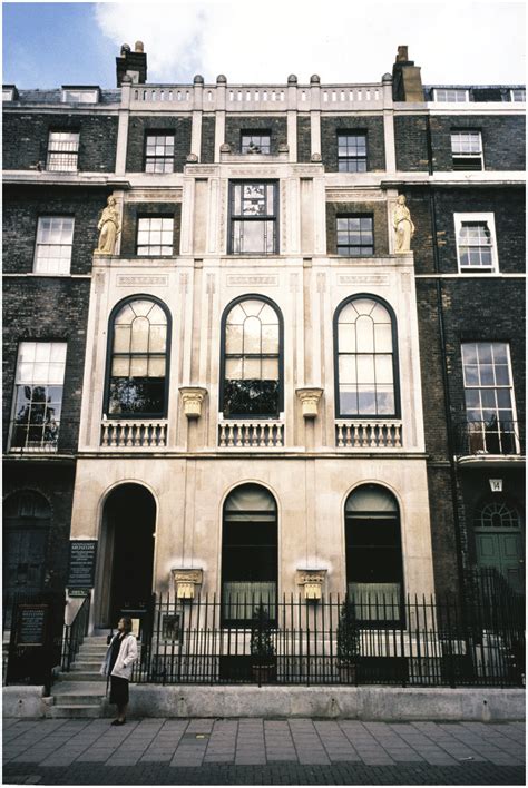 The Main Entrance To Sir John Soanes Museum Lincolns Field Inn