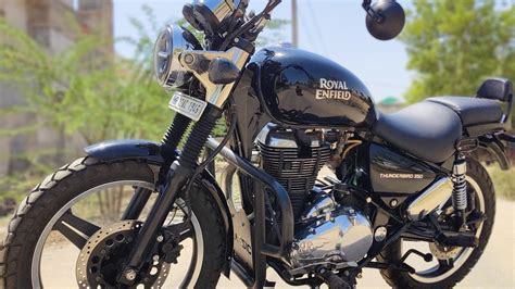 This Modified Royal Enfield Thunderbird Looks Aggressive Atelier