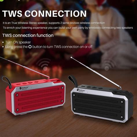 Mini Enceinte Bluetooth Tws St R O Portable Bass Puissante