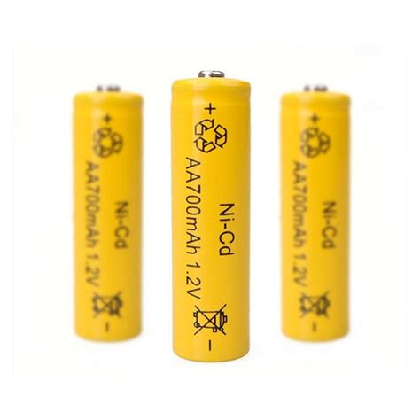 Ni Cd AA 700mAh 1 2V Rechargeable Battery