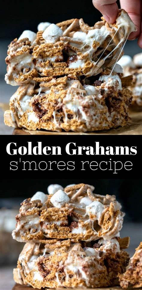 Golden Grahams S'mores Recipe - Diet Healthy Recipe