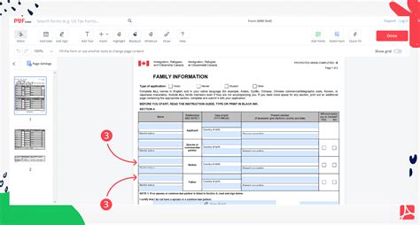 Form IMM 5645 Printable Fillable Imm 5645 Blank PDFLiner