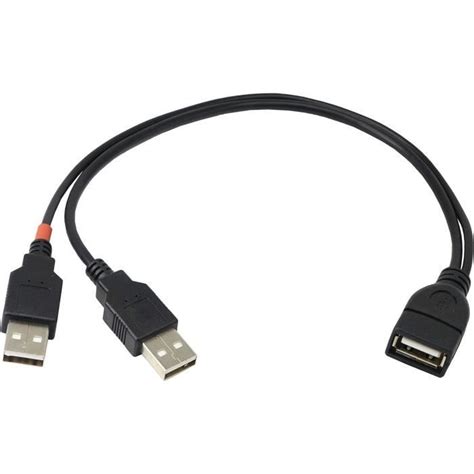 Usb Extension Cable Usb Un Diviseur Enhancer Puissance Y Hub