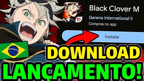 Como Baixar E Instalar O Black Clover Mobile