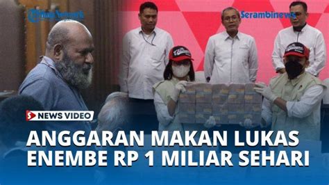 VIDEO Berawal Kuitansi Fiktif KPK Temukan Anggaran Makan Lukas Enembe